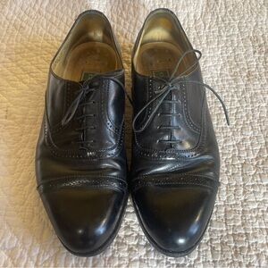 VTG Cole Haan Black Leather Oxfords - Size 9 1/2